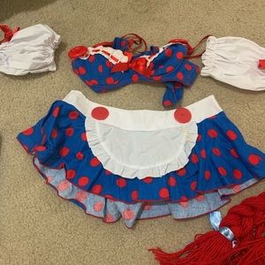 Sexy Raggedy Ann costume size small
